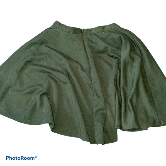 Twik Green Circle Skirt - Picture 2 of 2